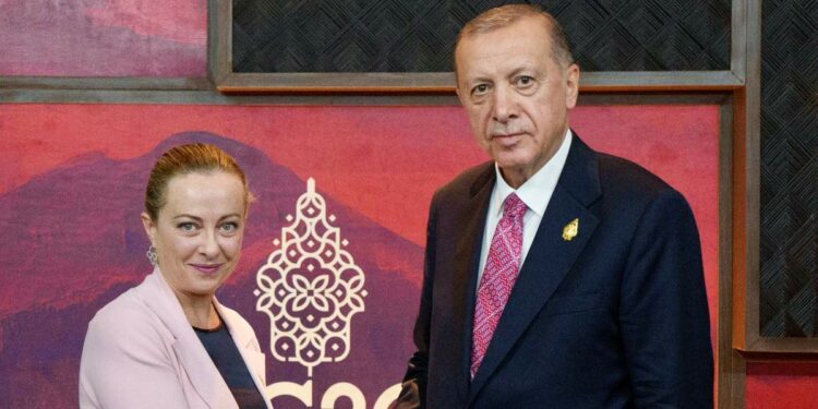 Erdogan e Meloni