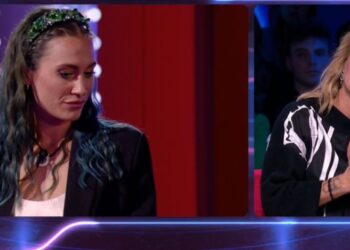 Sonia Bruganelli contro Nikita Pelizon al GF Vip (Foto: Screenshot)