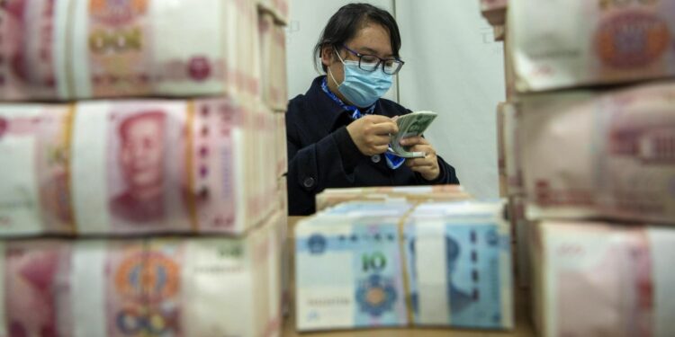 Renminbi, valuta ufficiale di Pechino (Foto: 2021, LaPresse)