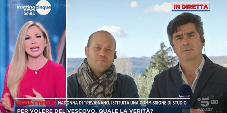 Il caso della Madonna di Trevignano a Mattino 5