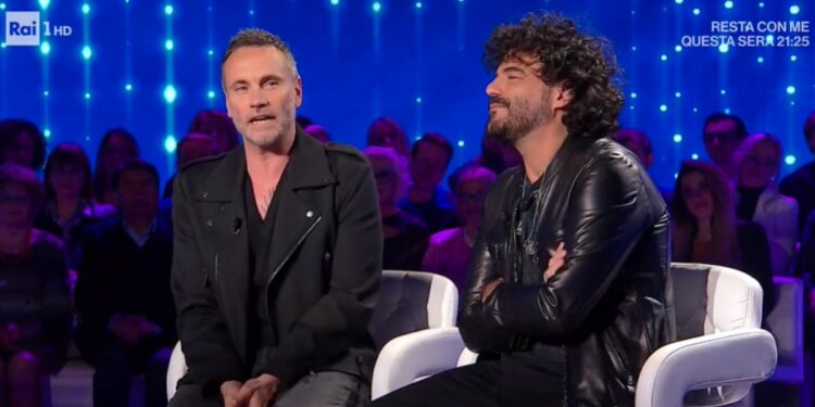 Nek e Francesco Renga a "Domenica In"