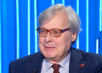 Vittorio Sgarbi (Domenica In, 2023)