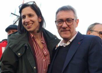 Elly Schlein e Maurizio Landini (Lapresse)