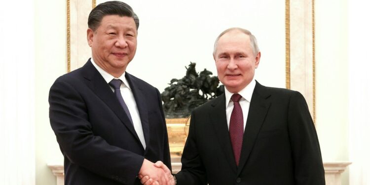 Xi Jinping con Putin