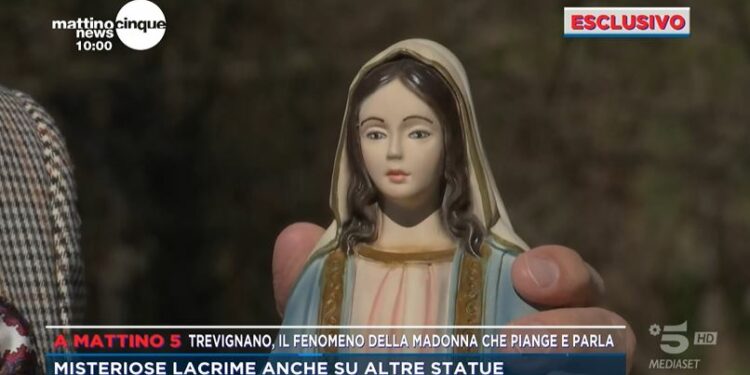 Le novità sulla Madonna di Trevignano a Mattino 5