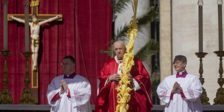 Papa, Domenica delle Palme