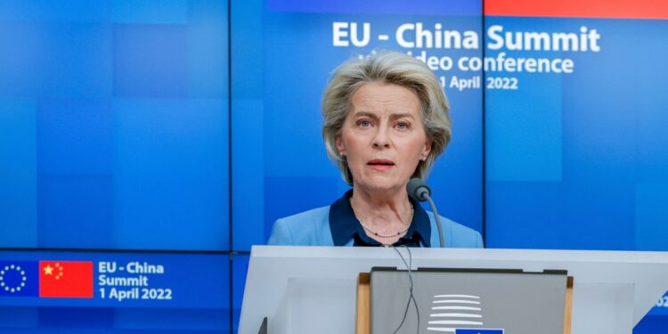 Von der Leyen, rapporti Ue-Cina