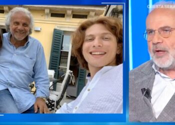 Jerry Calà, in foto con la moglie Bettina Castioni e il figlio Johnny