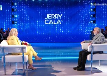 Mara Venier e Jerry Calà a Domenica In