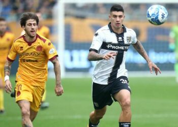 Video Parma Cittadella (Foto LaPresse)