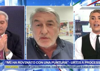 Umberto Brindani contro Giacomo Urtis a Pomeriggio 5