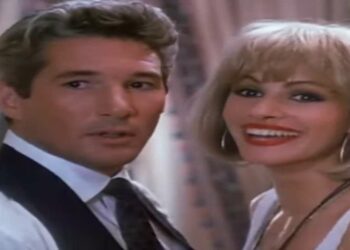 Richard Gere e Julia Roberts, in una scena del film Pretty Woman