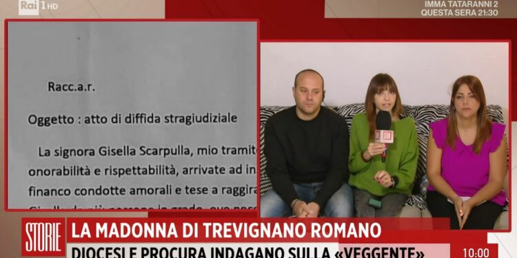 Gli ultimi aggiornamenti sulla Madonna di Trevignano a Storie Italiane