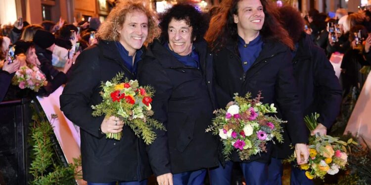 I Cugini di Campagna a Sanremo 2023 (Foto: Lapresse)