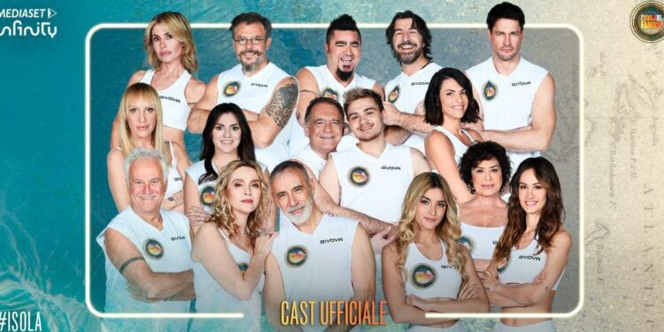 Isola dei famosi 2023: il cast ufficiale (Twitter)