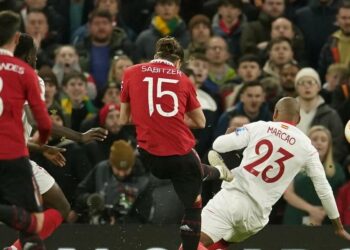 Video Siviglia Manchester United, ritorno quarti Europa League (Foto LaPresse)