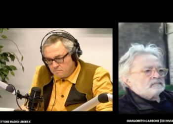 Giulio Cainarca e Gianloreto Carbone a Radio Libertà