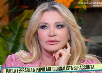 Paola Ferrari a Oggi è un altro giorno