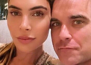 Robbie Williams e la moglie Ayda Field