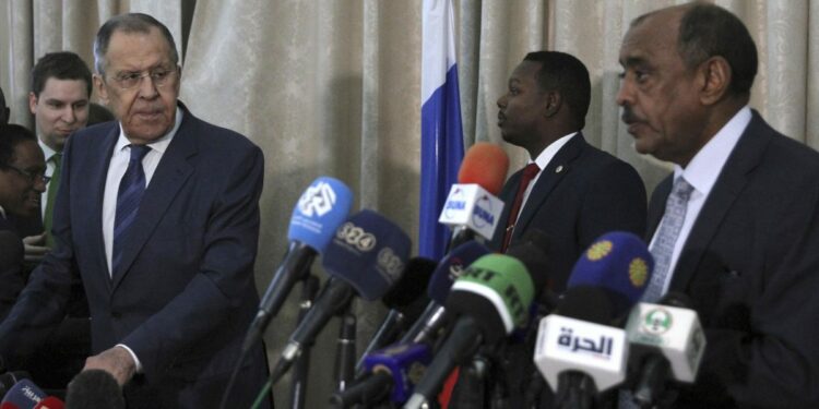 Lavrov in Sudan