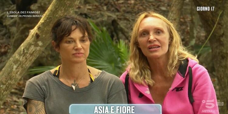 Asia e Fiore Argento, Isola dei Famosi 2023