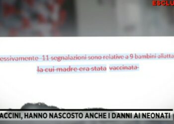 Vaccini ed effetti avversi nei neonati allattati da mamme vaccinate (da Fuori dal Coro)