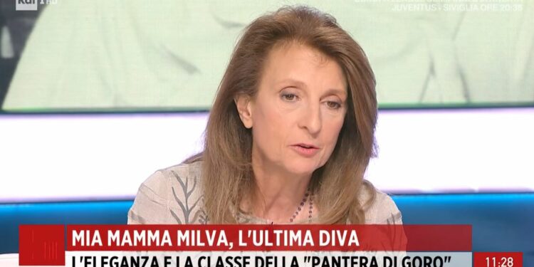 Martina Corgnati, figlia Milva