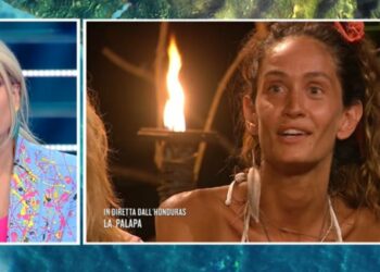 Vladimir Luxuria e Helena Prestes all'Isola dei Famosi 2023 (Foto: Web)