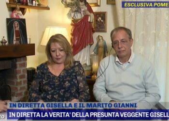 Gisella Cardia e il marito Gianni a Pomeriggio 5