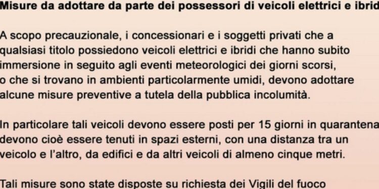 Auto elettriche e ibride, ordinanza sindaco di Ravenna per quarantena