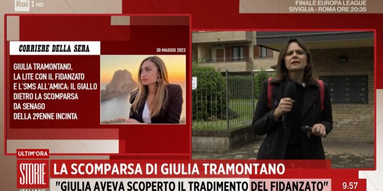 Il caso di Giulia Tramontano a Storie Italiane