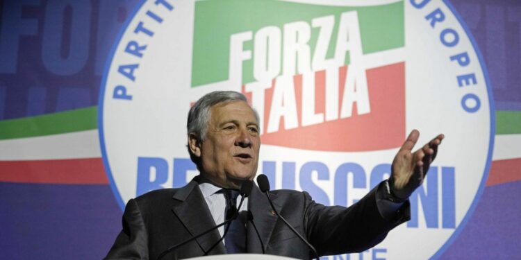 Tajani, forza Italia