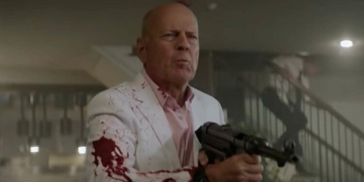 White Elephant, con Bruce Willis, una scena del film