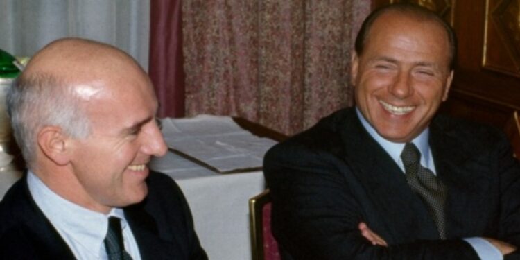 Arrigo Sacchi e Silvio Berlusconi. (Foto: Web)