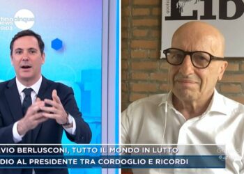 Alessandro Sallusti su Berlusconi a Mattino 5