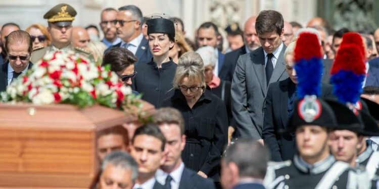 Il funerale di Silvio Berlusconi a Milano (LaPresse)