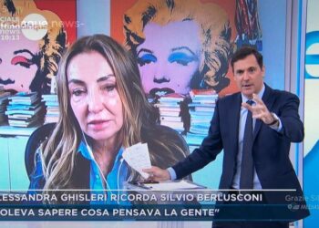 Alessandra Ghisleri a Mattino 5