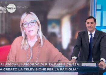 Rita Dalla Chiesa a Mattino 5 News