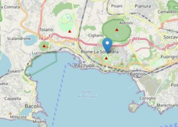 Terremoto oggi ai Campi Flegrei di Napoli, M 2.9 (Ingv)