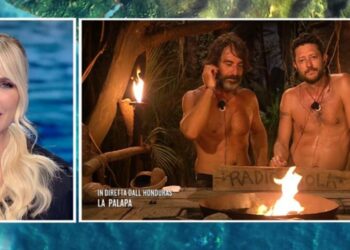 Marco Mazzoli e Fabio Alisei all'Isola dei Famosi 2023 (Foto: Web)