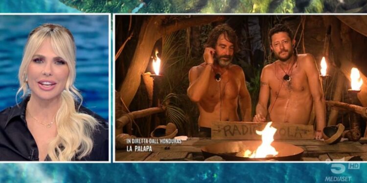 Marco Mazzoli e Fabio Alisei all'Isola dei Famosi 2023 (Foto: Web)