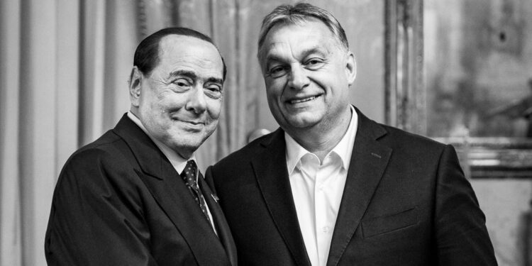 Orban con Berlusconi