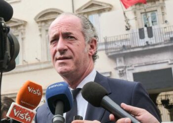 Luca Zaia, governatore del Veneto (LaPresse)