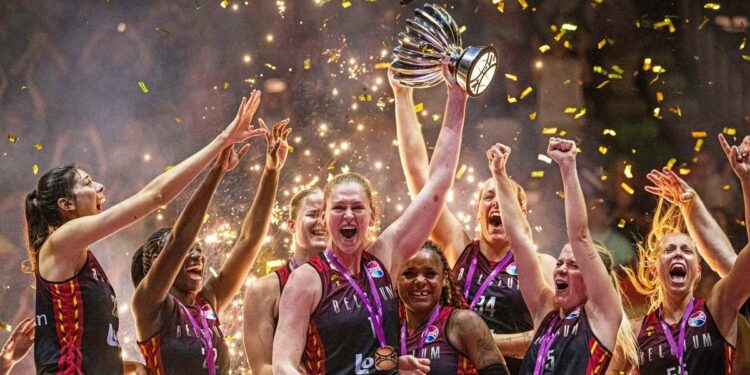 Il Belgio donne ha vinto gli Europei basket 2023 (da facebook.com/EuroBasketWomen)