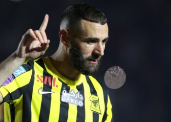 Karim Benzema con la maglia dell'Al-Ittihad (Lapresse)