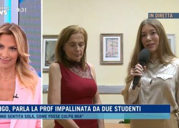 Prof di Rovigo impallinata a Morning News